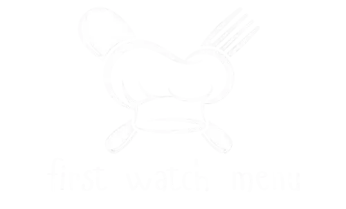 first watch menu